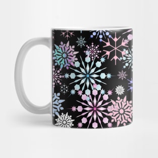 WINTER Snowflakes Pattern Mug